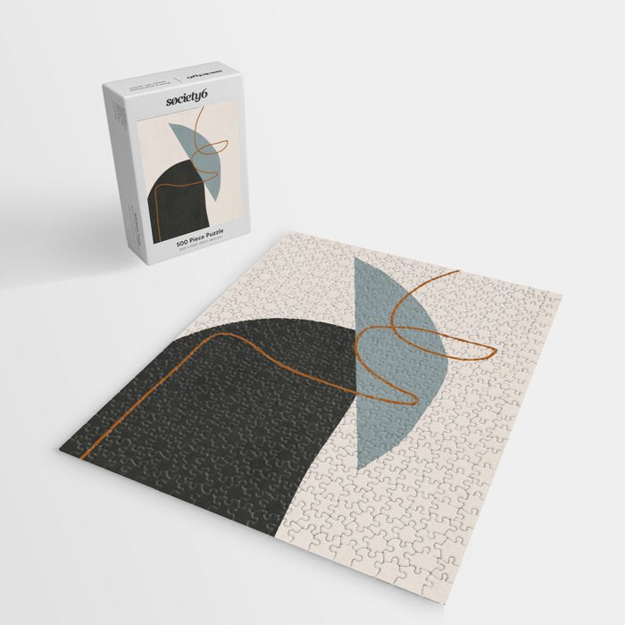 Minimal Abstract Art 3 Jigsaw Puzzle Gallery Image 2