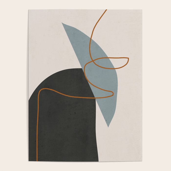 Minimal Abstract Art 3 Poster Gallery Image 4