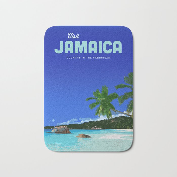 Visit Jamaica Bath Mat Gallery Image 1