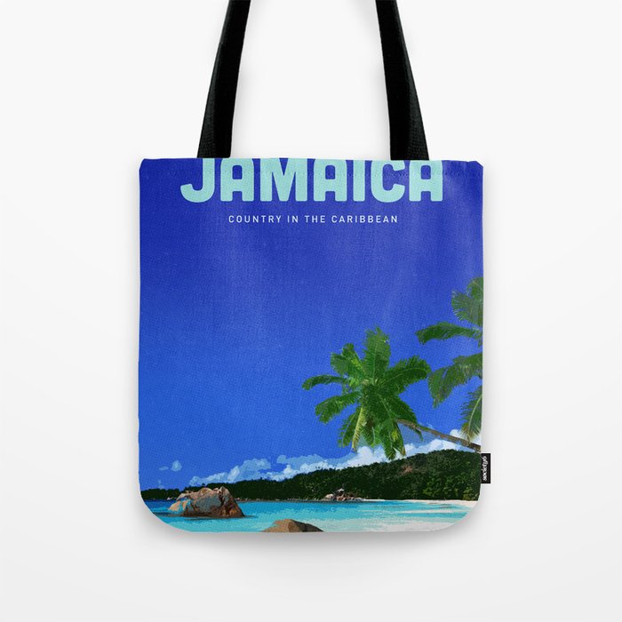 Visit Jamaica Tote Bag Gallery Image 1
