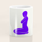 Nude I: Electric Ultramarine Blue Edition Coffee Mug Gallery Image 4