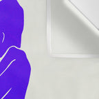 Nude I: Electric Ultramarine Blue Edition Wall Tapestry Gallery Image 3