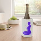 Nude I: Electric Ultramarine Blue Edition Wine Chiller Gallery Image 4