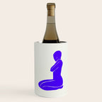 Nude I: Electric Ultramarine Blue Edition Wine Chiller Gallery Image 1