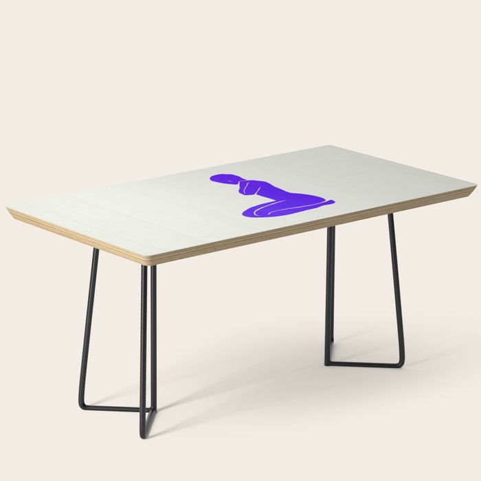 Nude I: Electric Ultramarine Blue Edition Coffee Table Gallery Image 1