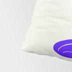 Nude I: Electric Ultramarine Blue Edition Pillow Sham Gallery Image 4