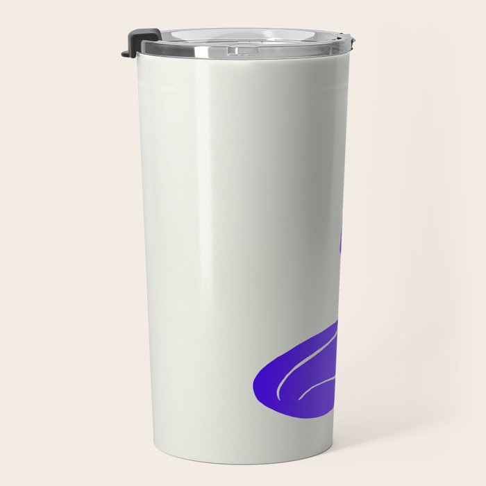 Nude I: Electric Ultramarine Blue Edition Travel Mug Gallery Image 3