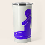 Nude I: Electric Ultramarine Blue Edition Travel Mug Gallery Image 1
