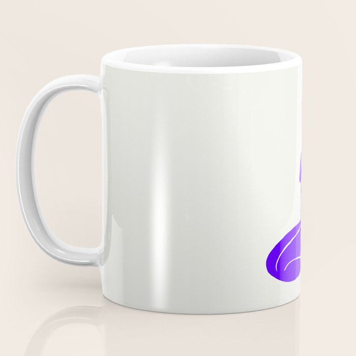 Nude I: Electric Ultramarine Blue Edition Coffee Mug Gallery Image 3