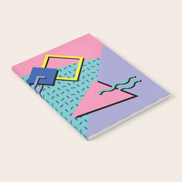 Memphis Pattern 14 - 80s Retro Notebook Gallery Image 2
