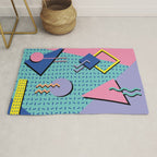 Memphis Pattern 14 - 80s Retro Rug Gallery Image 1
