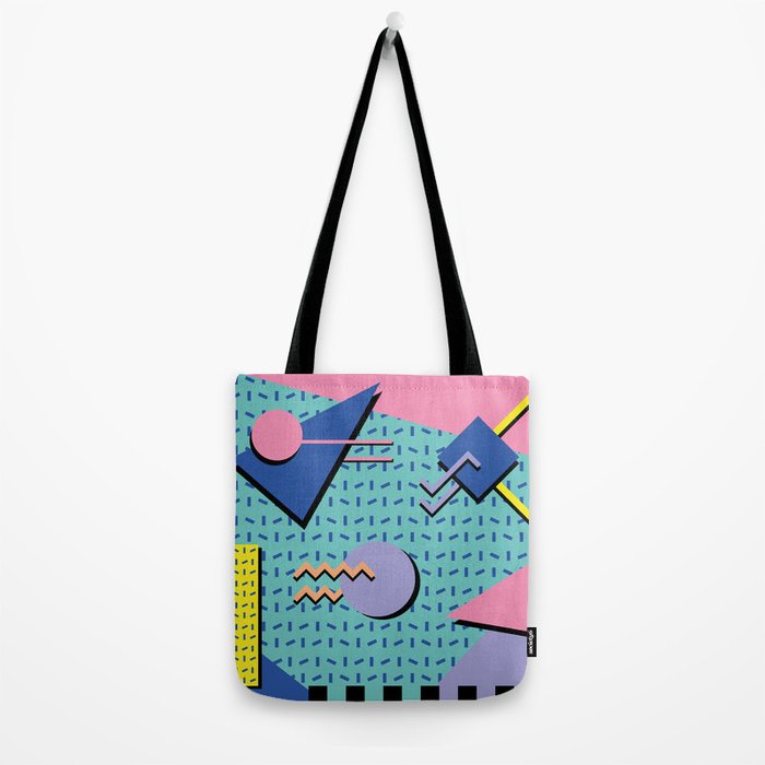 Memphis Pattern 14 - 80s Retro Tote Bag Gallery Image 2