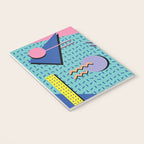 Memphis Pattern 14 - 80s Retro Notebook Gallery Image 3