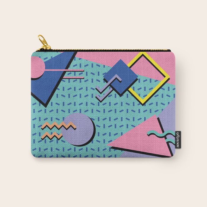 Memphis Pattern 14 - 80s Retro Carry All Pouch Gallery Image 1