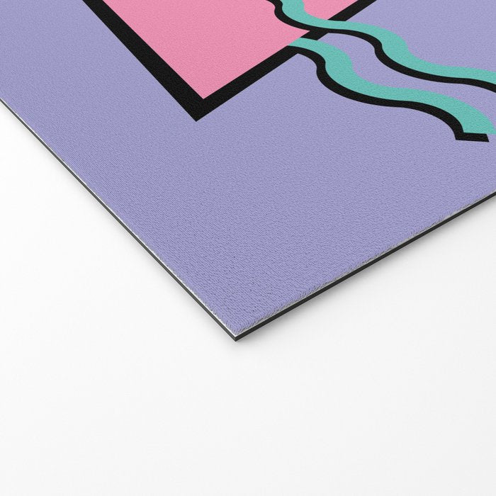 Memphis Pattern 14 - 80s Retro Welcome Mat Gallery Image 2