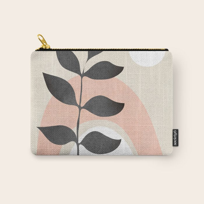 Minimal Abstract Shapes 16 Carry All Pouch Gallery Image 1