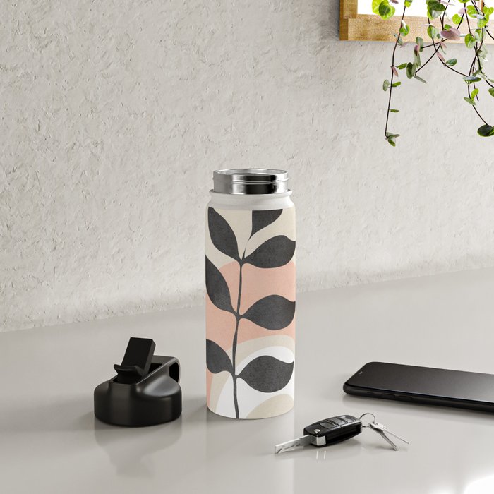 Minimal Abstract Shapes 16 Water Bottle Gallery Image 4