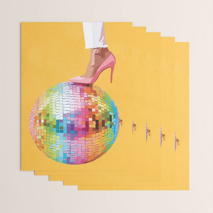 Lights of the Disco 2 Wrapping Paper Gallery Image 3