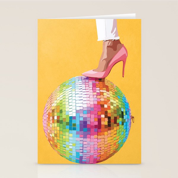 Lights of the Disco 2 Stationery Card Gallery Image 2