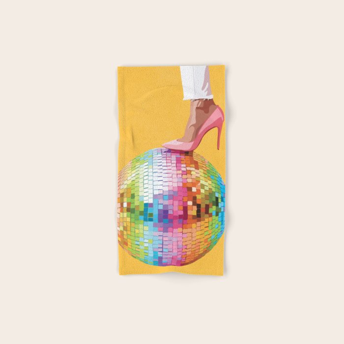 Lights of the Disco 2 Bath Towel Gallery Image 1