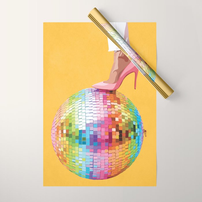 Lights of the Disco 2 Wrapping Paper Gallery Image 1