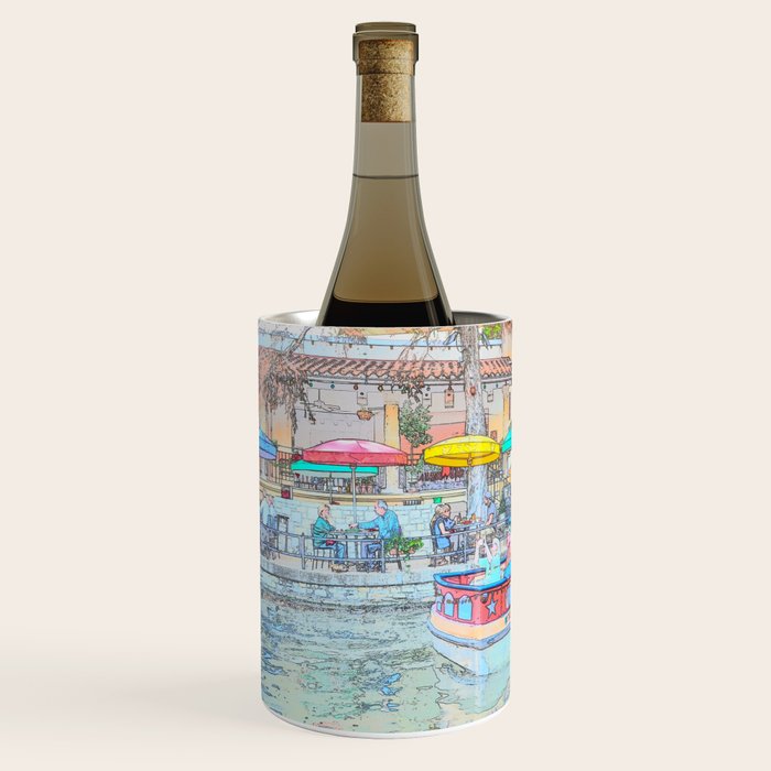 Ride Down The River - San Antonio, Texas Wine Chiller Gallery Image 2