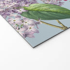 Summer Fruits Botanical Illustration Collage In Blue  Welcome Mat Gallery Image 2