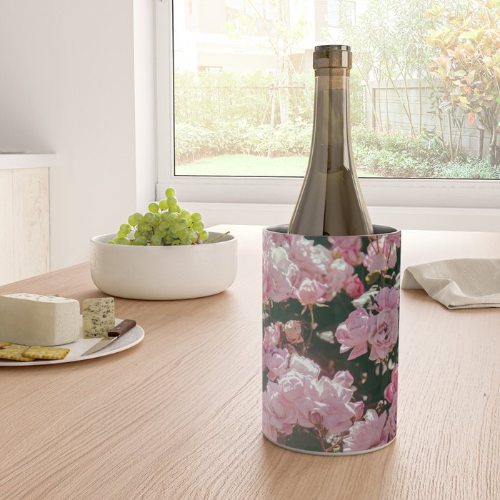 Light Pink Roses Wine Chiller Gallery Image 4
