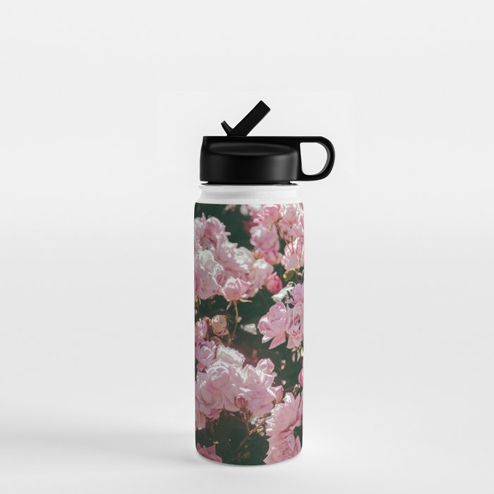 Light Pink Roses Water Bottle Gallery Image 1