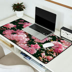 Light Pink Roses Desk Mat Gallery Image 2