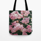 Light Pink Roses Tote Bag Gallery Image 1