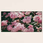 Light Pink Roses Desk Mat Gallery Image 3