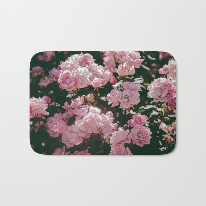 Light Pink Roses Bath Mat Gallery Image 1