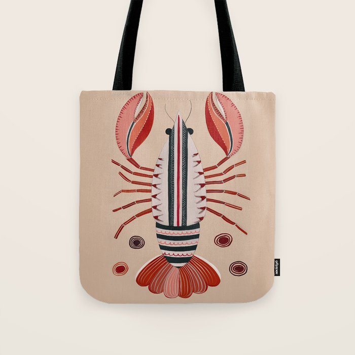Lobster Tote Bag Gallery Image 1