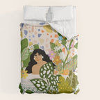 Bathing with Plants Duvet Cover Gallery Image 6
