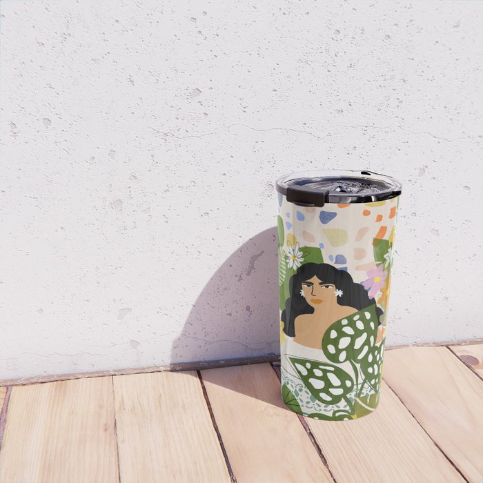 Bathing with Plants Travel Mug Gallery Image 4