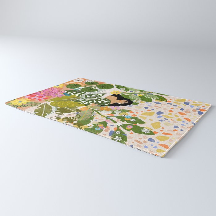 Bathing with Plants Rug Gallery Image 3