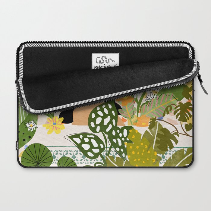 Bathing with Plants Laptop Sleeve Gallery Image 2
