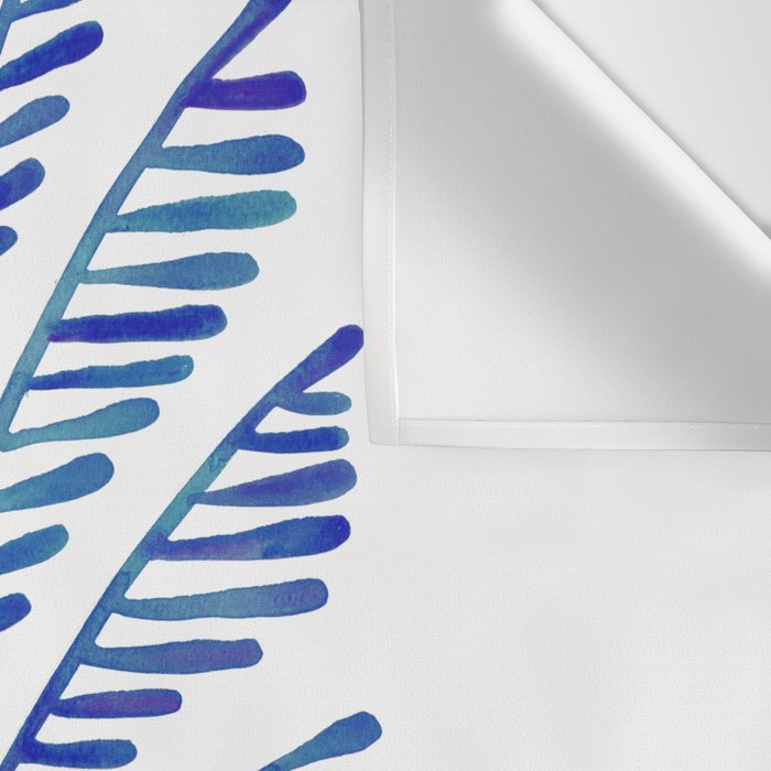 Palm Tree - Navy Palette Wall Tapestry Gallery Image 3
