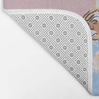 Dreaming Tiger Botanical Bliss Bath Mat Gallery Image 2