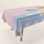 Dreaming Tiger Botanical Bliss Tablecloth Gallery Image 1
