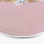 Dreaming Tiger Botanical Bliss Bath Mat Gallery Image 3