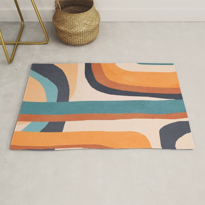 Modern Abstract Art 7 Rug Gallery Image 1