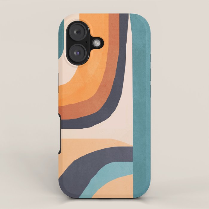 Modern Abstract Art 7 iPhone Case Gallery Image 1