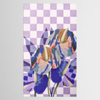 Modern artistic flowery tropical Tablecloth Gallery Image 2