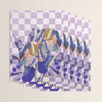 Modern artistic flowery tropical Wrapping Paper Gallery Image 3