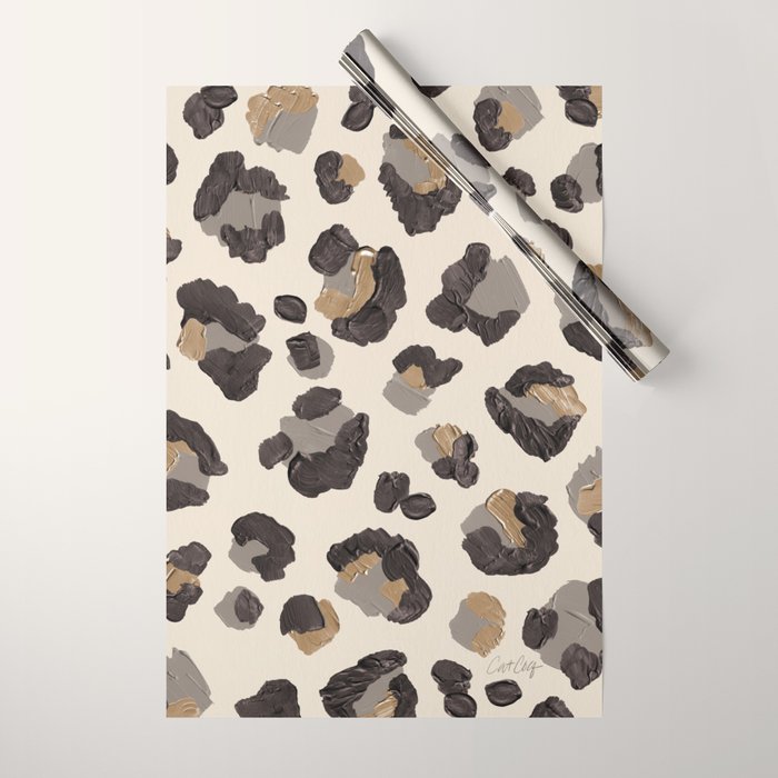 Leopard Print â Neutral Wrapping Paper Gallery Image 1