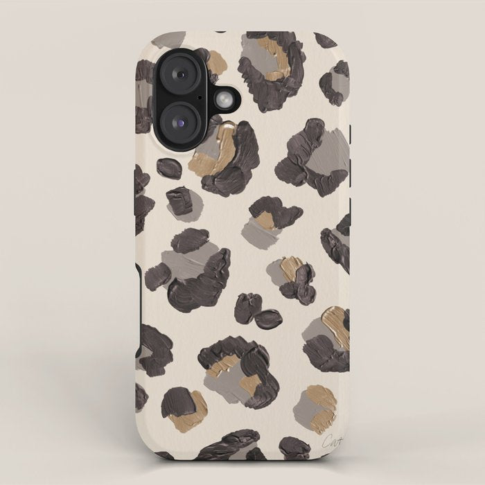 Leopard Print â Neutral iPhone Case Gallery Image 1