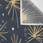 Firework display doodle art pattern Wall Tapestry Gallery Image 3