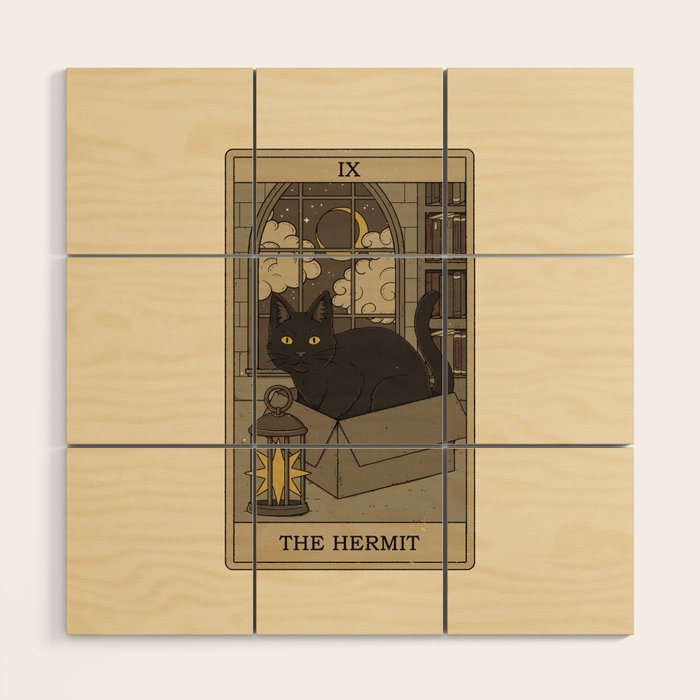 The Hermit Wood Wall Art Gallery Image 1